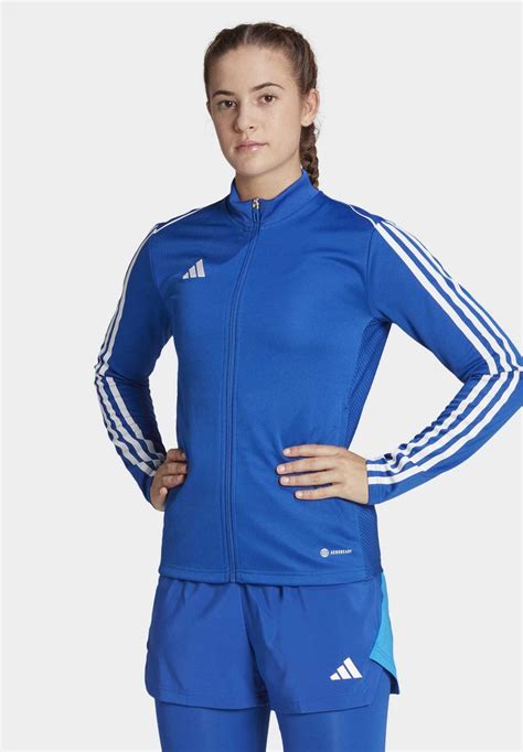 adidas vest dames blauw groen